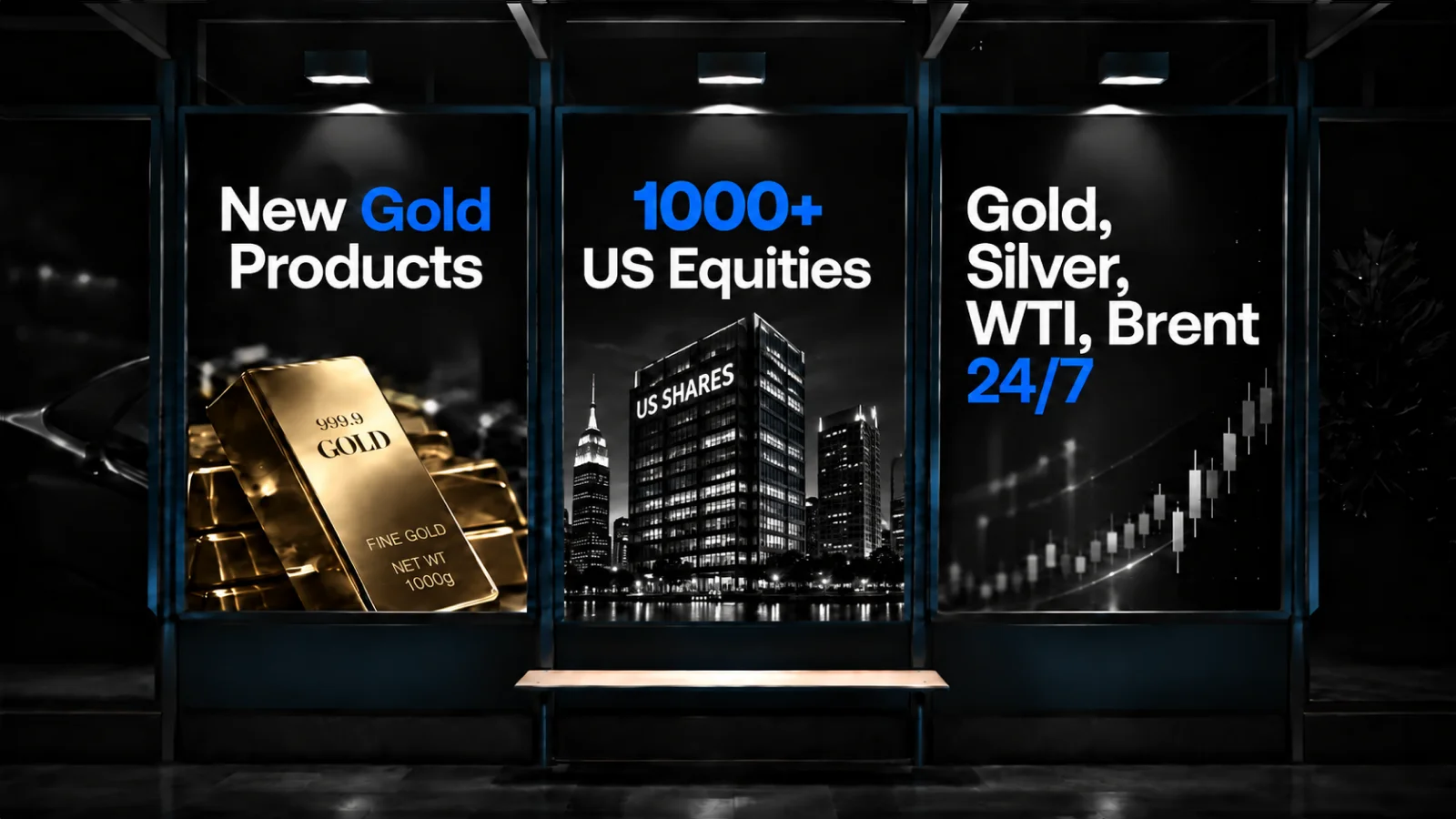 UEXO Expands Product Suite: Gold Denominations, 24/7 Markets and 1,332 US Equity CFDs